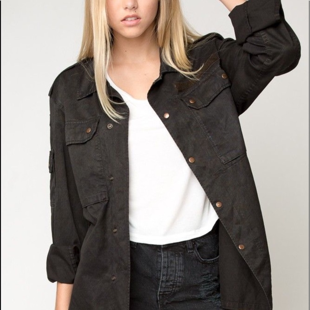 Brandy Melville Military jacket